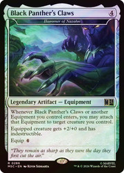 Hammer of Nazahn (Black Panther's Claws)
Marvel Super Heroes Commander
Single
Magic: The Gathering