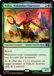 Nakia, Wakandan Operative
Marvel Super Heroes Commander
Single
Magic: The Gathering