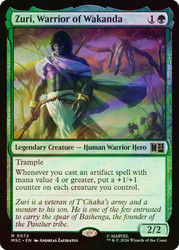 Zuri, Warrior of Wakanda
Marvel Super Heroes Commander
Single
Magic: The Gathering