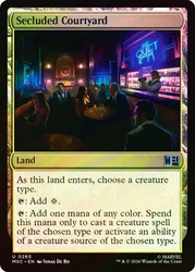 Secluded Courtyard
Marvel Super Heroes Commander
Single
Magic: The Gathering