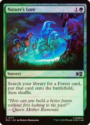 Nature's Lore
Marvel Super Heroes Commander
Single
Magic: The Gathering