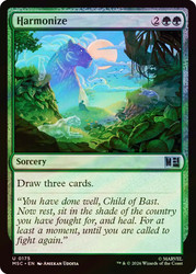 Harmonize
Marvel Super Heroes Commander
Single
Magic: The Gathering