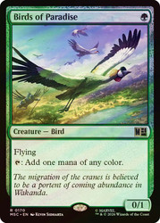 Birds of Paradise
Marvel Super Heroes Commander
Single
Magic: The Gathering