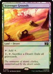 Scavenger Grounds
Marvel Super Heroes Commander
Single
Magic: The Gathering