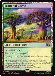 Scattered Groves
Marvel Super Heroes Commander
Single
Magic: The Gathering