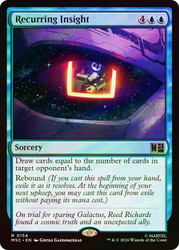 Recurring Insight
Marvel Super Heroes Commander
Single
Magic: The Gathering