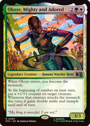 Okoye, Mighty and Adored
Marvel Super Heroes Commander
Single
Magic: The Gathering