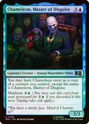 Chameleon, Master of Disguise
Marvel Super Heroes Commander
Single
Magic: The Gathering