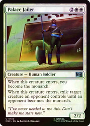 Palace Jailer
Marvel Super Heroes Commander
Single
Magic: The Gathering