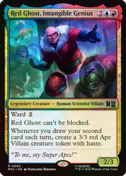 Red Ghost, Intangible Genius
Marvel Super Heroes Commander
Single
Magic: The Gathering