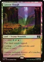 Canyon Slough
Marvel Super Heroes Commander
Single
Magic: The Gathering