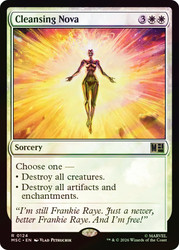 Cleansing Nova
Marvel Super Heroes Commander
Single
Magic: The Gathering