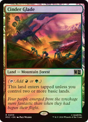 Cinder Glade
Marvel Super Heroes Commander
Single
Magic: The Gathering
