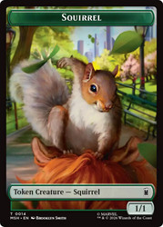 {Squirrel Token} // {The Void Token}
Marvel Super Heroes
Single
Magic: The Gathering
