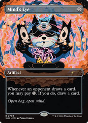 Mind's Eye (Felix the Cat)
Secret Lair Drop
Single
Magic: The Gathering