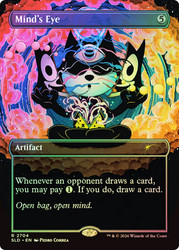Mind's Eye (Felix the Cat)
Secret Lair Drop
Single
Magic: The Gathering