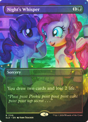 Night's Whisper (My Little Pony)
Secret Lair Drop
Single
Magic: The Gathering