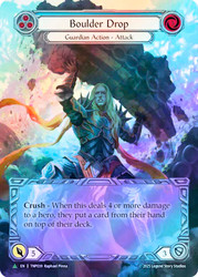 Boulder Drop (Blue) (Tournament Pack)
Promotional Cards
Single
Flesh and Blood