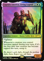 Captain America, Living Legend (BoxLunch)
Promo
Single
Magic: The Gathering