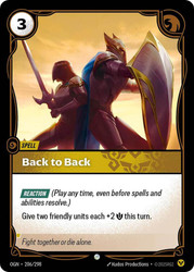 Back to Back
Origins
Single
Riftbound: League of Legends TCG