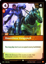 Dauntless Vanguard
Spiritforged
Single
Riftbound: League of Legends TCG