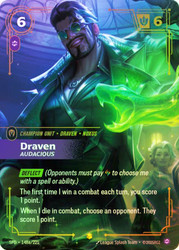 Draven - Audacious
Spiritforged
Single
Riftbound: League of Legends TCG