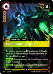 Commander Ledros
Origins
Single
Riftbound: League of Legends TCG
