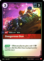 Dangerous Duo
Origins
Single
Riftbound: League of Legends TCG