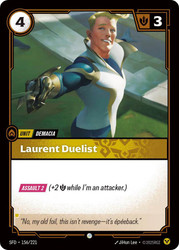Laurent Duelist
Spiritforged
Single
Riftbound: League of Legends TCG