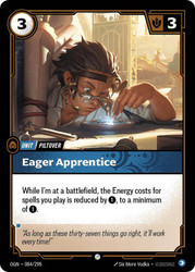 Eager Apprentice
Origins
Single
Riftbound: League of Legends TCG