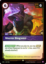 Master Bingwen
Spiritforged
Single
Riftbound: League of Legends TCG