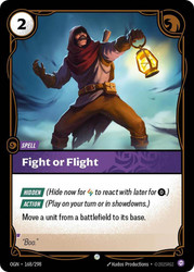 Fight or Flight
Origins
Single
Riftbound: League of Legends TCG