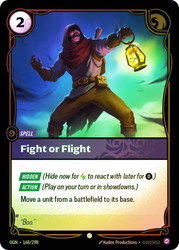 Fight or Flight
Origins
Single
Riftbound: League of Legends TCG