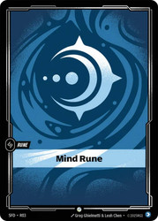 Mind Rune
Spiritforged
Single
Riftbound: League of Legends TCG