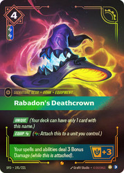Rabadon's Deathcrown
Spiritforged
Single
Riftbound: League of Legends TCG