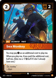 Sea Monkey
Spiritforged
Single
Riftbound: League of Legends TCG