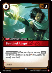 Sentinel Adept
Spiritforged
Single
Riftbound: League of Legends TCG