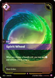 Spirit Wheel
Spiritforged
Single
Riftbound: League of Legends TCG