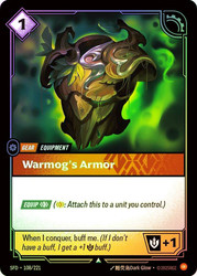 Warmog's Armor
Spiritforged
Single
Riftbound: League of Legends TCG