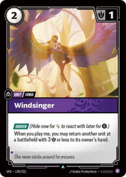 Windsinger
Spiritforged
Single
Riftbound: League of Legends TCG