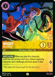Woody - Town Sheriff
Attack of the Vine!
Single
Lorcana