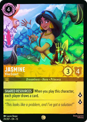 Jasmine - Vine Expert
Attack of the Vine!
Single
Lorcana