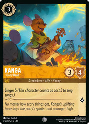 Kanga - Hunny Bard
Attack of the Vine!
Single
Lorcana