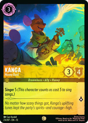 Kanga - Hunny Bard
Attack of the Vine!
Single
Lorcana
