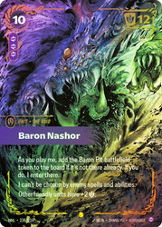 Baron Nashor
Unleashed
Single
Riftbound: League of Legends TCG