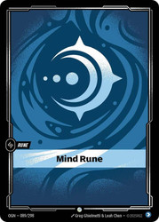 Mind Rune
Origins
Single
Riftbound: League of Legends TCG