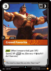 Crowd Favorite
Unleashed
Single
Riftbound: League of Legends TCG