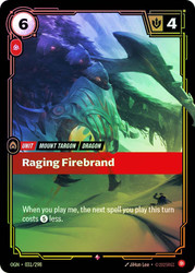 Raging Firebrand
Origins
Single
Riftbound: League of Legends TCG