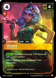 Qiyana - Victorious
Origins
Single
Riftbound: League of Legends TCG