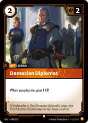 Demacian Diplomat
Unleashed
Single
Riftbound: League of Legends TCG